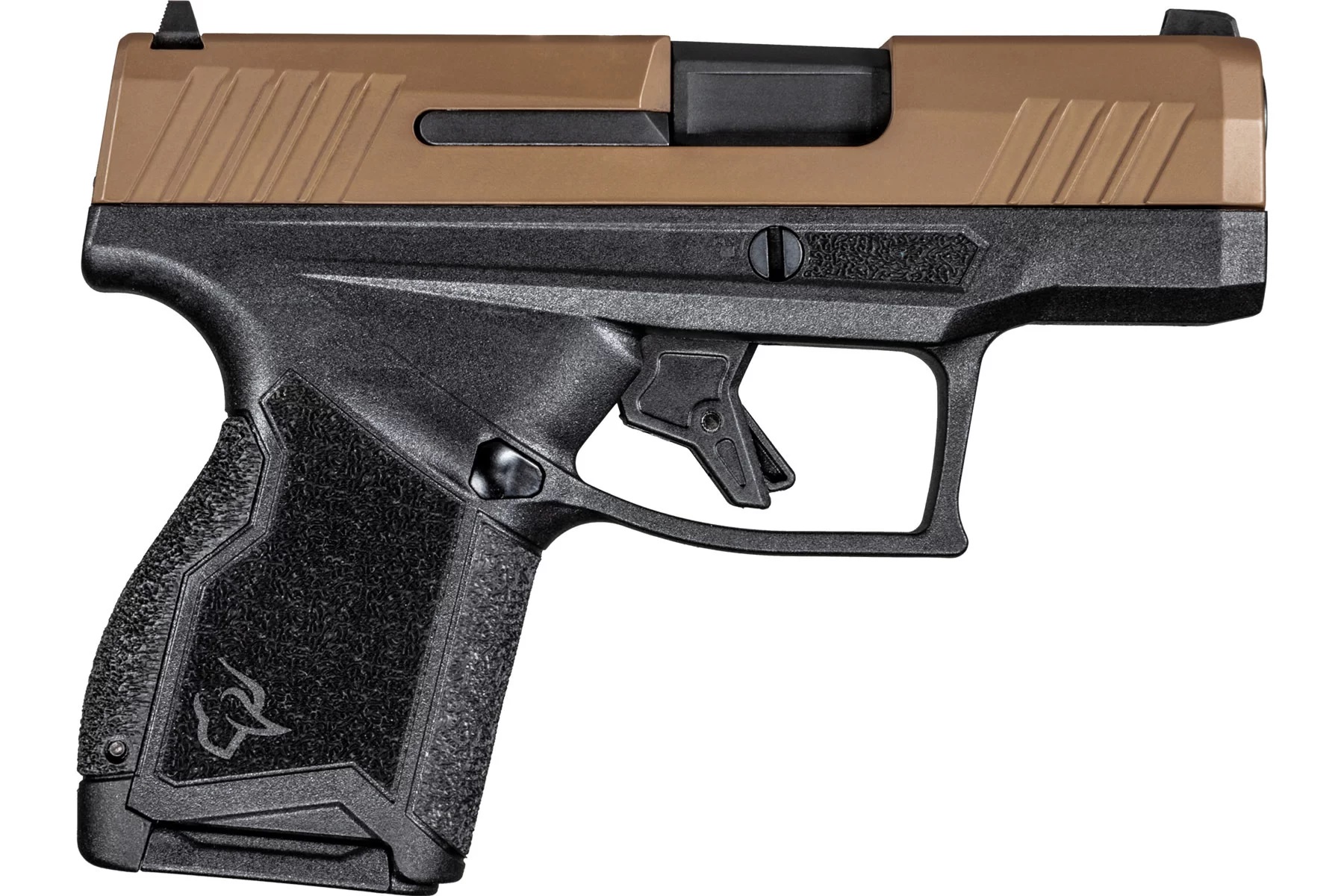 Taurus GX4 Micro-Compact Pistol - Black / Troy Coyote Brown| 9mm | 3" Barrel | 11rd