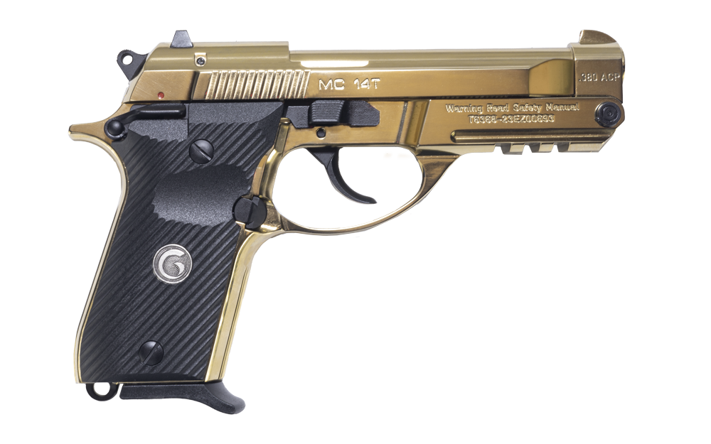EAA CORP MC14T TIPUP 380ACP GOLD 13+1