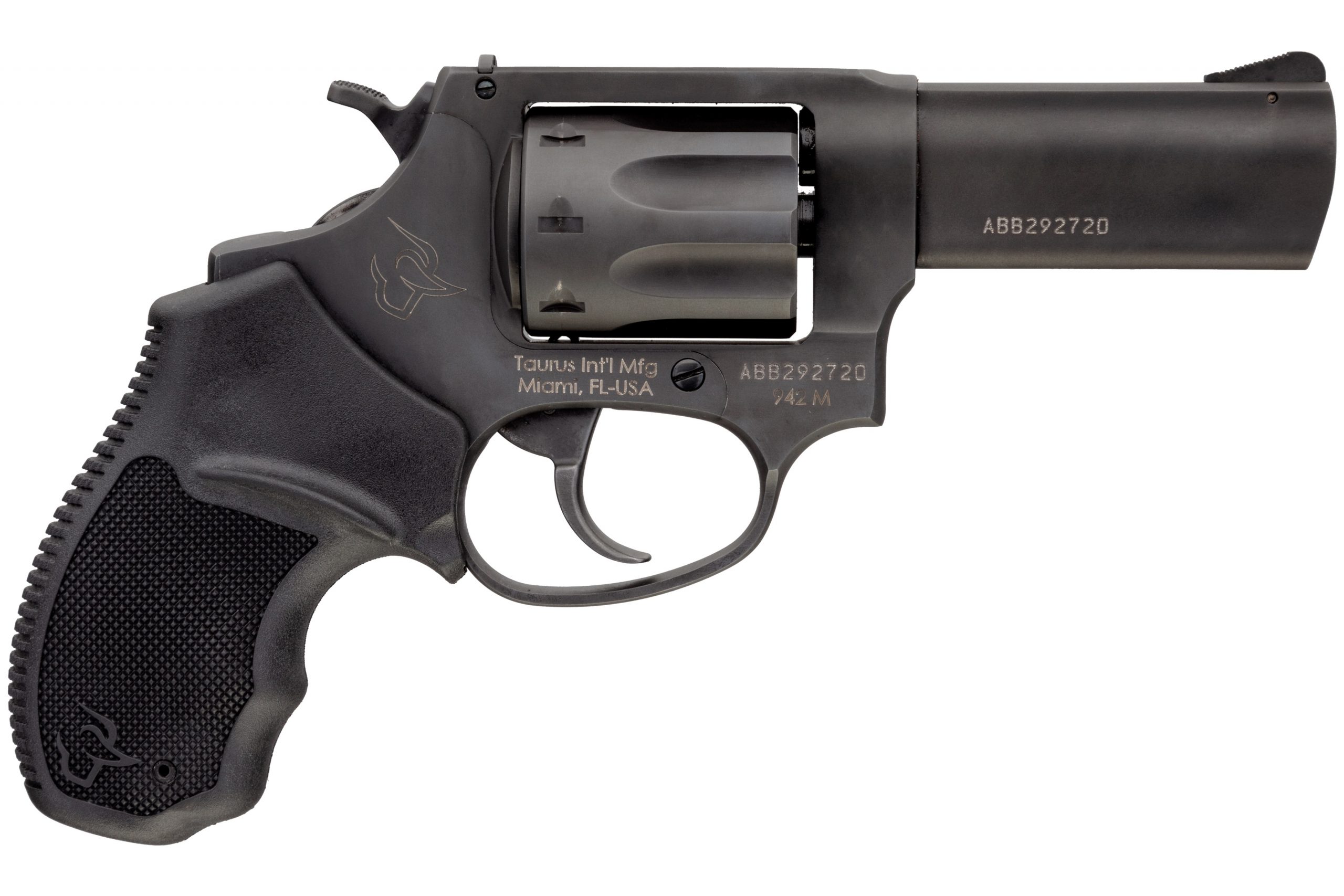TAURUS 942 22MAG BK/BK 3" 8RD
