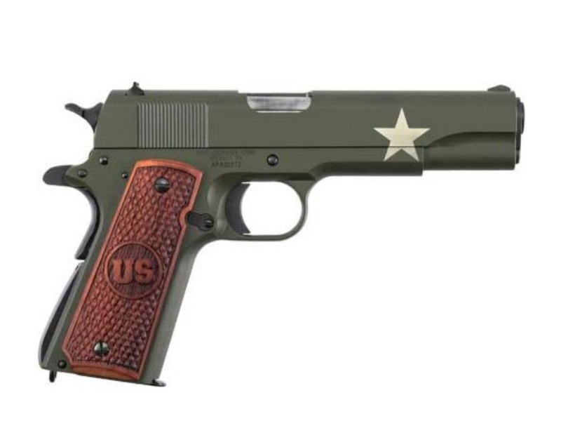 AUTO-ORDNANCE - THOMPSON TANKER 1911 45ACP 5" GREEN