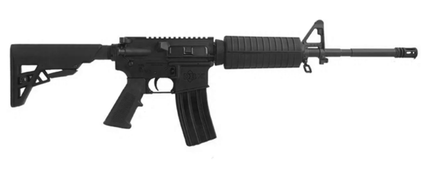 Diamondback DB15 Rifle - Black | 5.56 NATO | 16" Barrel | Single Rail Gas Block