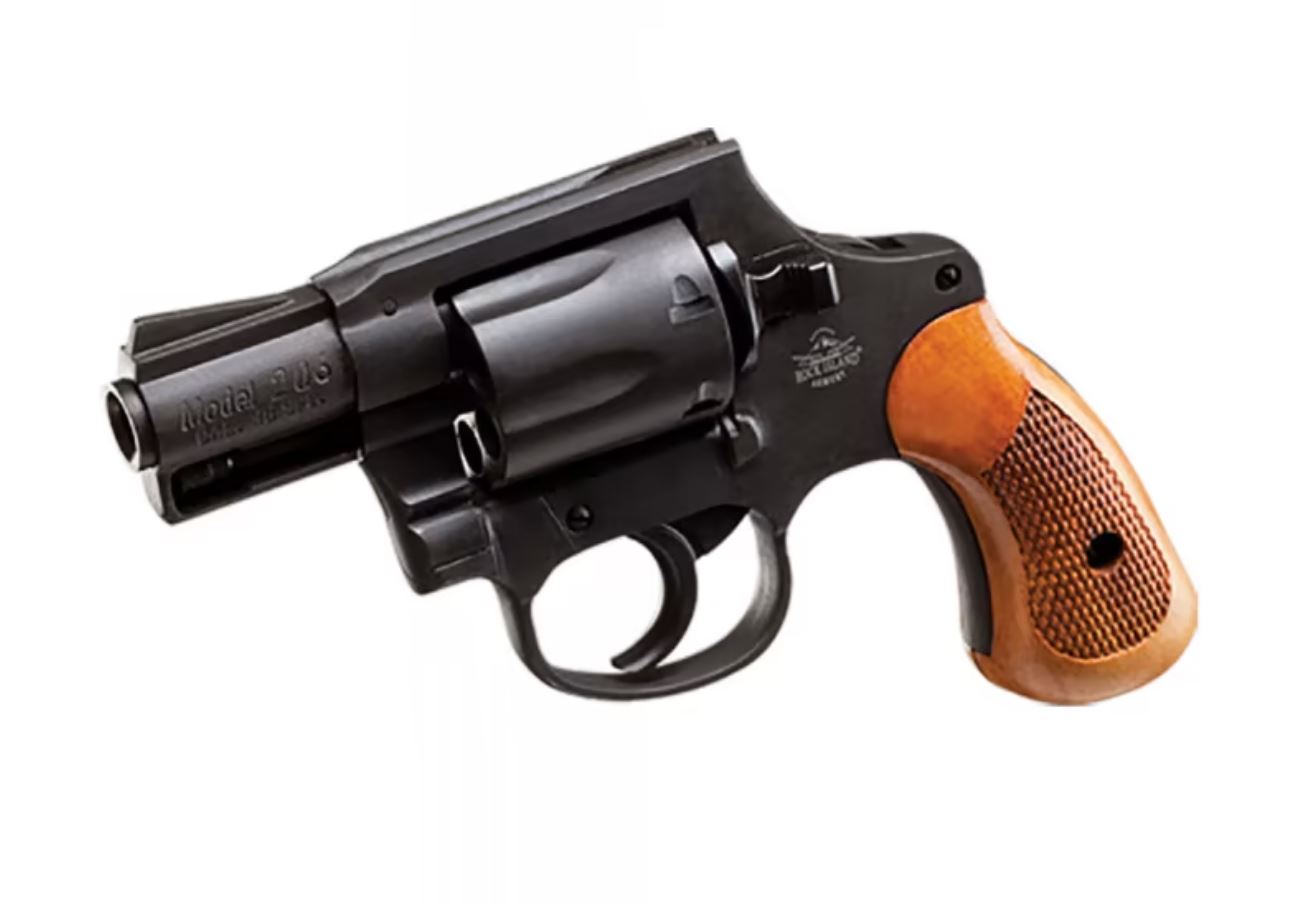 Rock Island Armory M206 Revolver - Black | .38 SPL | 2" Barrel | 6rd | Spurless