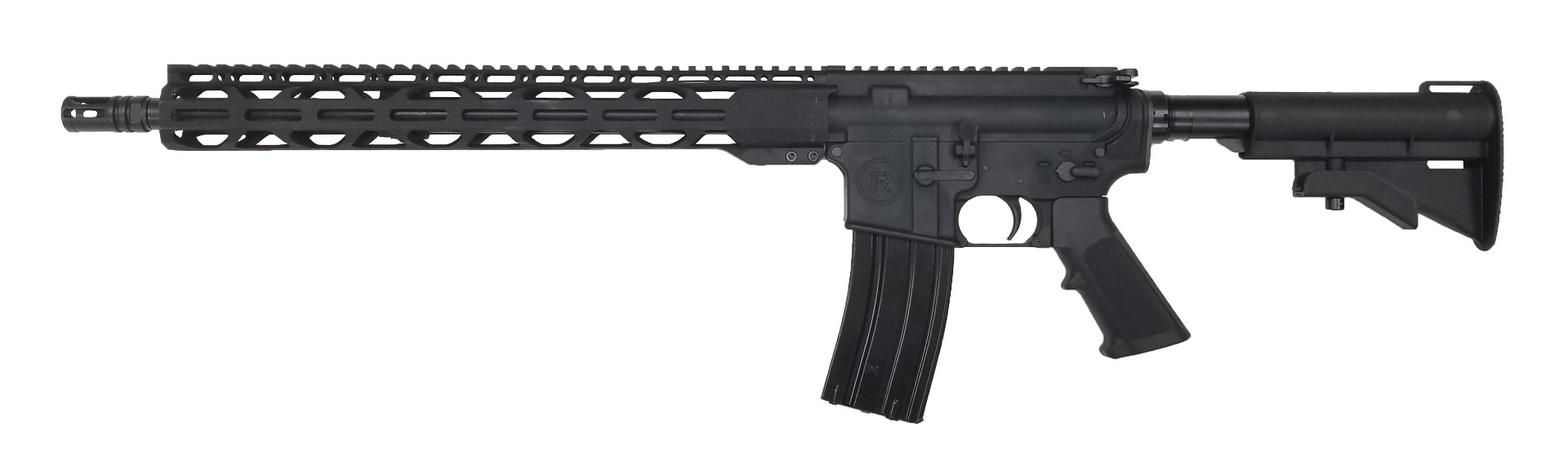 Radical Firearms Forged AR15 Rifle - Black | 5.56NATO | 16" Barrel | 15" Free Float M-LOK Thin Rail | CAR-15 Style Stock