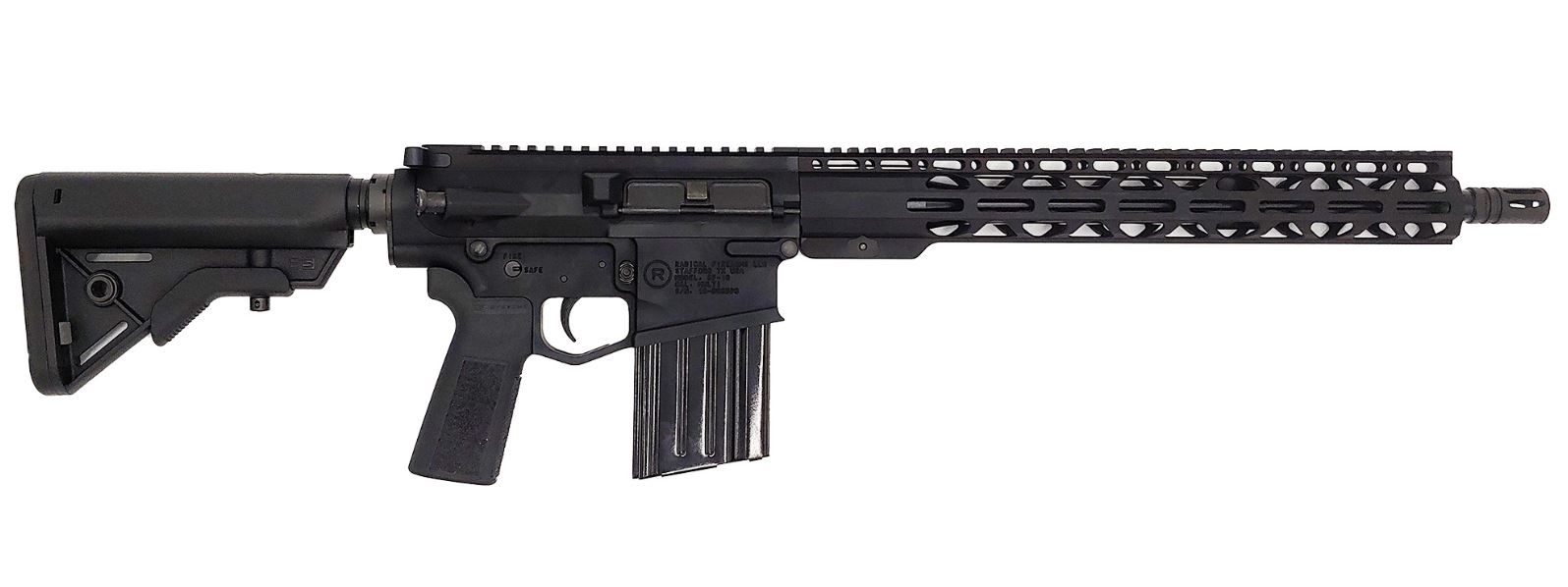 Radical Firearms Forged RF-10 AR Rifle - Black | .308 Win | 16" Barrel | 15" TMS M-LOK Rail | B5 Bravo Stock