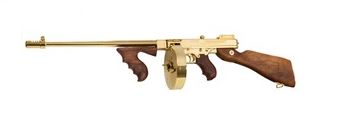 AUTO-ORDNANCE - THOMPSON THOMPSON 1927A1 DLX 45ACP GOLD