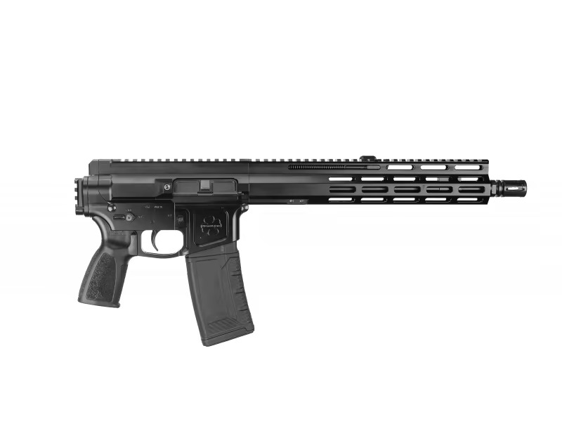FM FMP5.56 Gen2 AR15 Rifle - Black | .223 Wylde | 16" Barrel | M-LOK Free Float Rail| A2 Flash Hider | Folding Stock Adapter W/ Thril Comp. Stock | Thril Grip