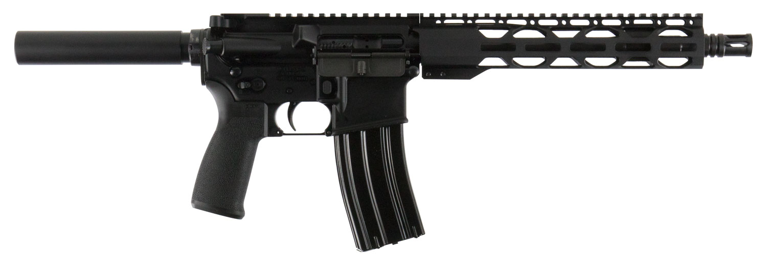 Radical Firearms RF Forged AR Pistol- Black | 5.56x45mm NATO | 10.5" Threaded Barrel | M-Lok Thin Rail | A2 Flash HIder | Buffer Tube