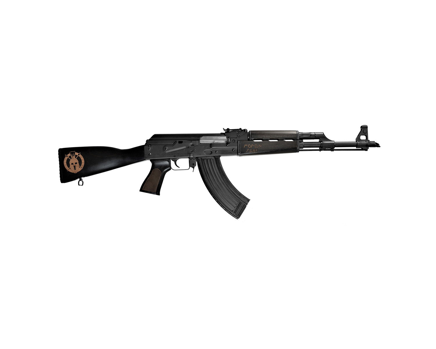 Zastava ZPAPM70 AK-47 Rifle - "Molon Labe" Black Furniture | 7.62x39 | 16.3" Chrome Lined Barrel